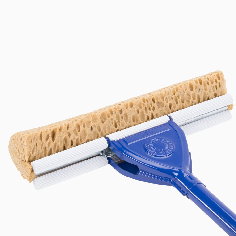 600-0200 INTEGRITY Cellulose Sponge Mop with Handle - closer head back