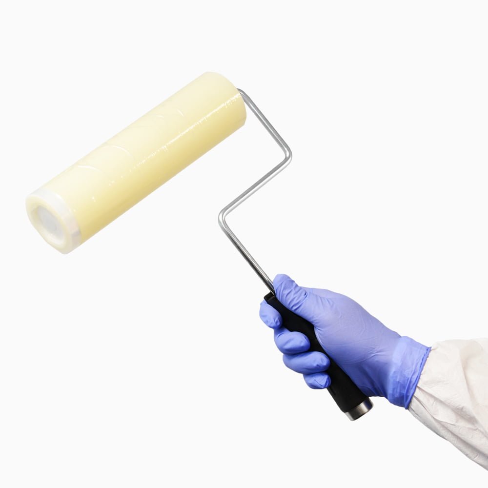 600-0419 INTEGRITY Cleanroom Film Rollers - in use