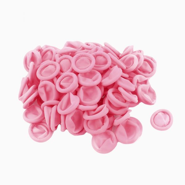 Antistatic latex finger cots