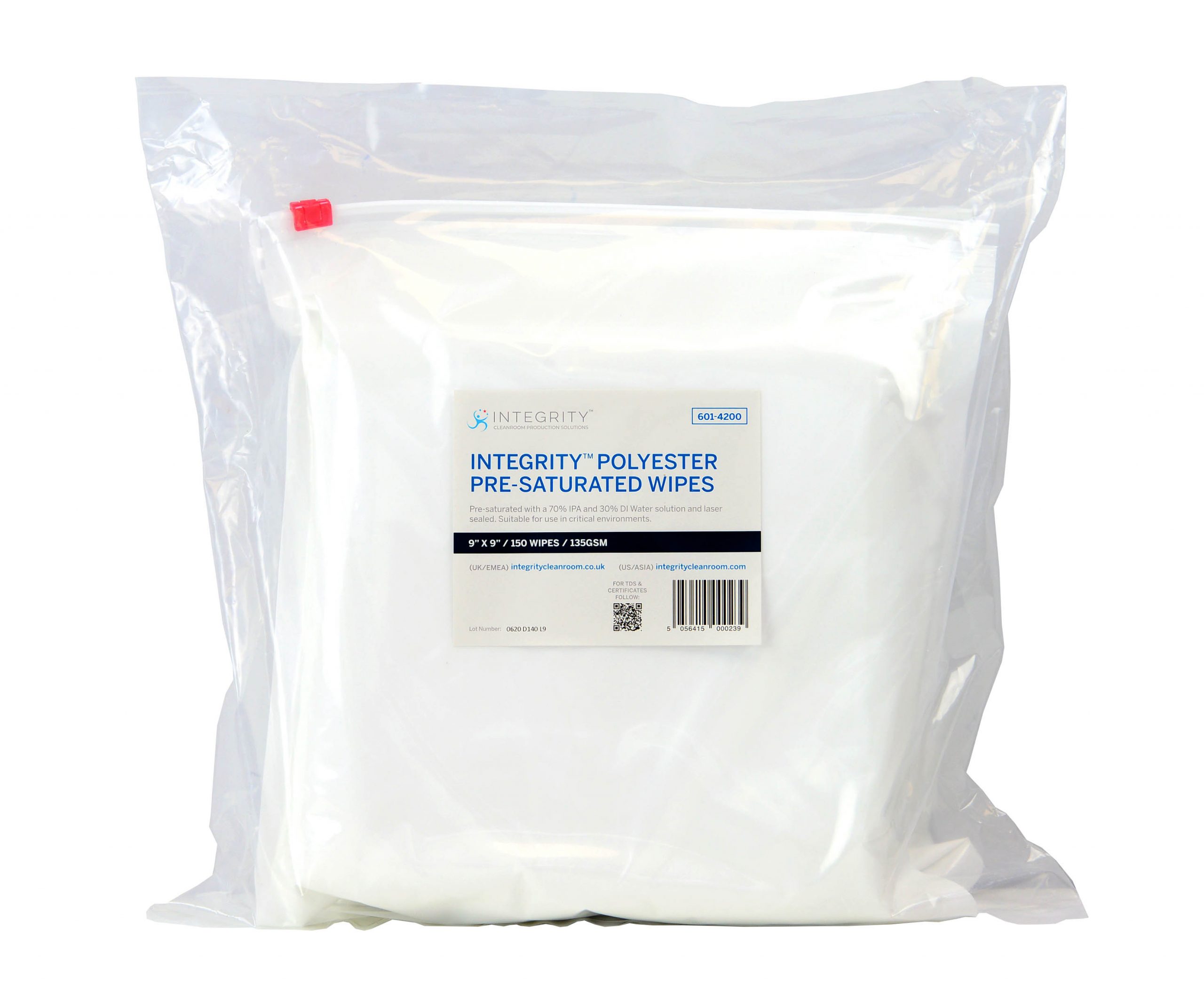 Cleanroom pre wetted Wiper pre wetted wiper